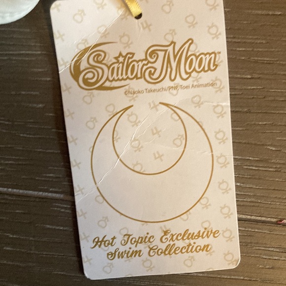 Hot Topic Swim Sailor Moon Cosplay Bikini Top Poshmark